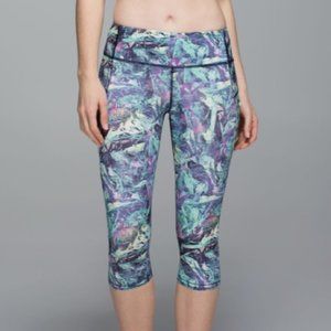 Lululemon Top Speed Crop Leggings Pants 4